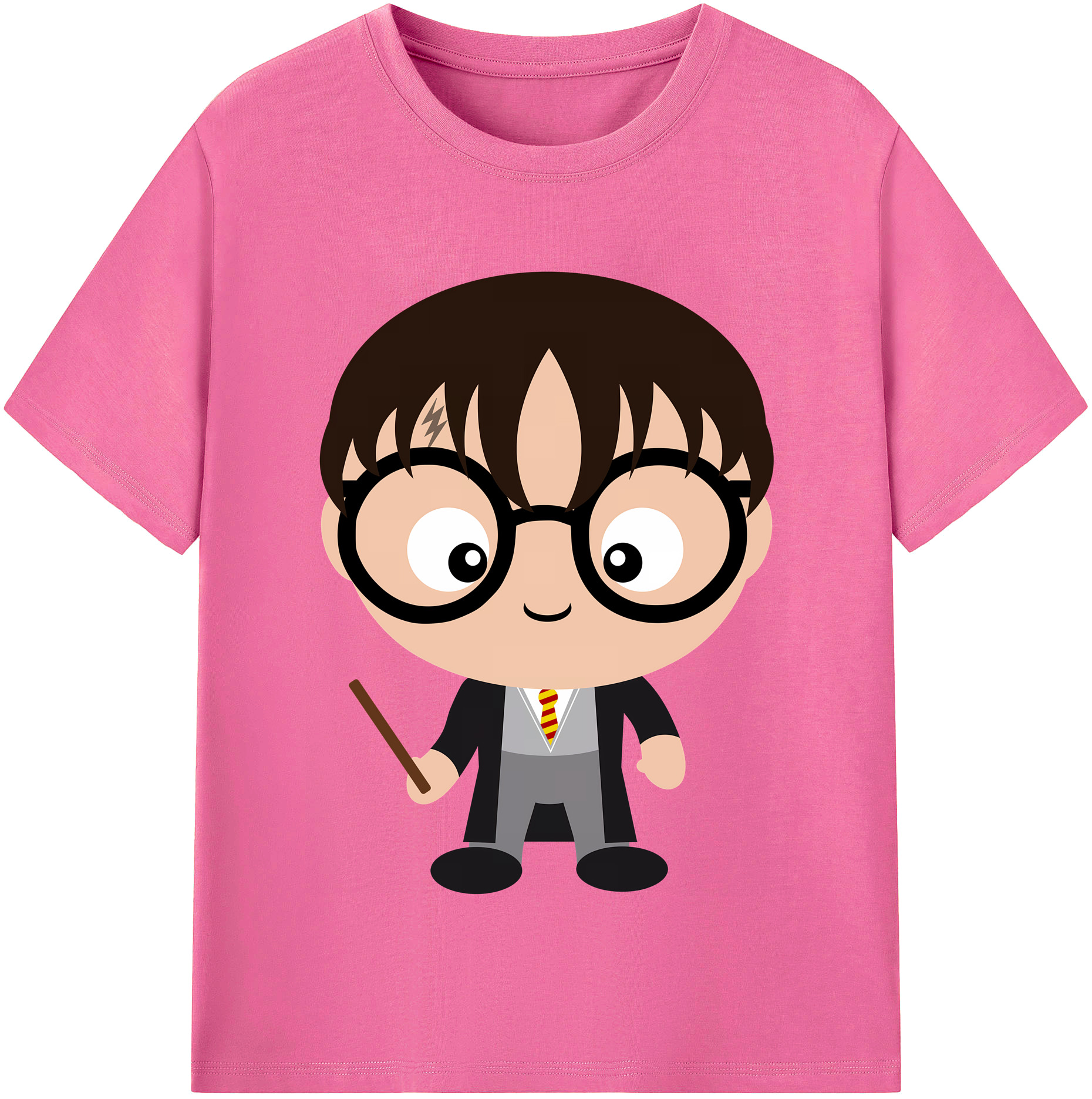 （画像用） Harry Potter ハリー・ポッターシリーズ レディースカジュアルプリントTシャツ（綿100％）
